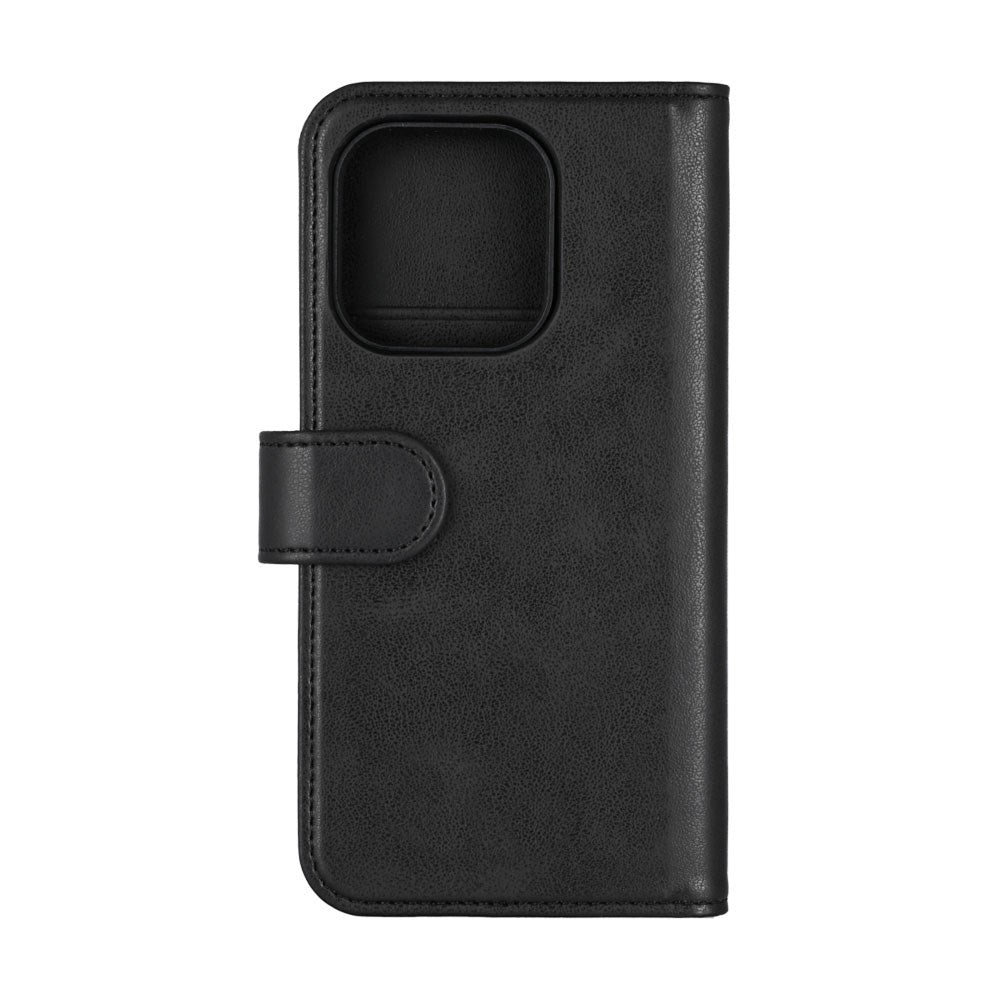 iPhone 16 Pro Essentials 2-i-1 Konstläder Fodral - Svart