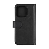 iPhone 16 Pro Essentials 2-i-1 Konstläder Fodral - Svart