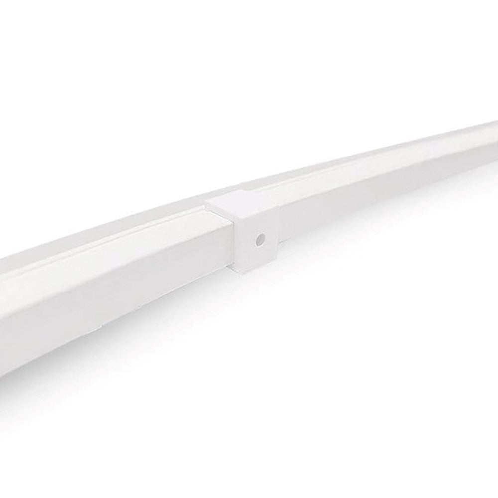 Light Solutions - Fäste för Philips Hue Outdoor Lightstrip - 10 st. - Vit