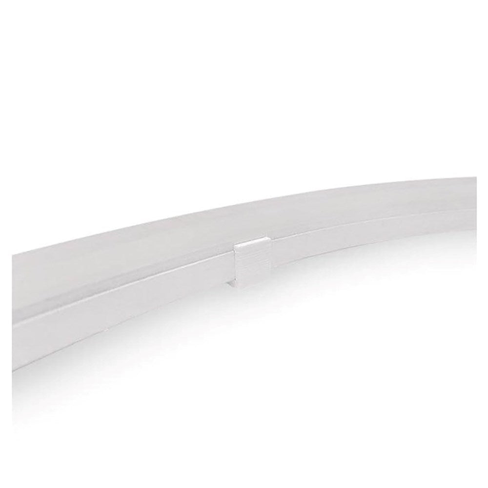 Light Solutions - Fäste för Philips Hue Outdoor Lightstrip - 10 st. - Vit