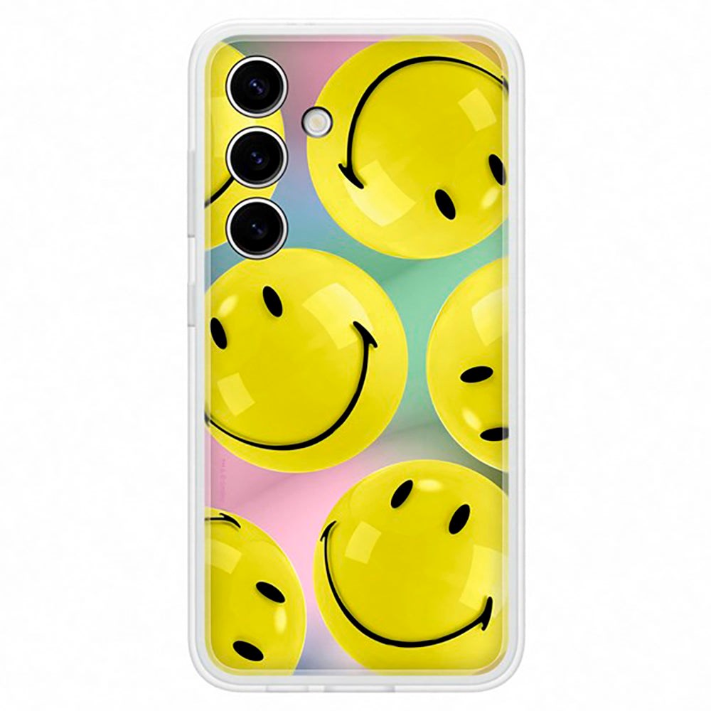 Original Samsung Galaxy S24 Flipsuit Skal - Smiley (EF-MS921CYEGWW)