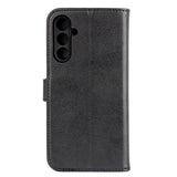 Samsung Galaxy A25 (5G) RadiCover Vegan Leather Plånboksfodral - 86% strålskydd - Svart