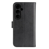 Samsung Galaxy S24 RadiCover Vegan Leather Plånboksfodral - 86% strålskydd - Svart