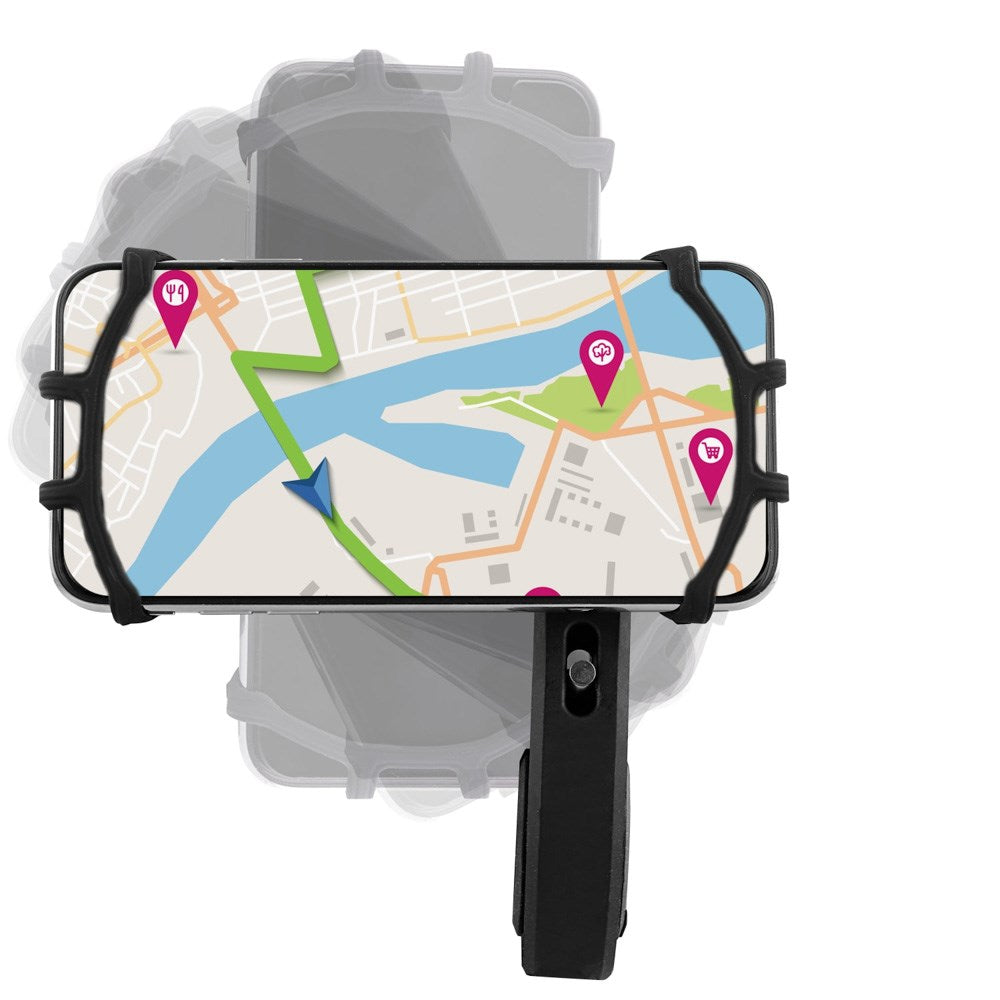 T'NB URBAN MOOV - Roterande Mobilhållare för Cykel & Motorcykel - Svart