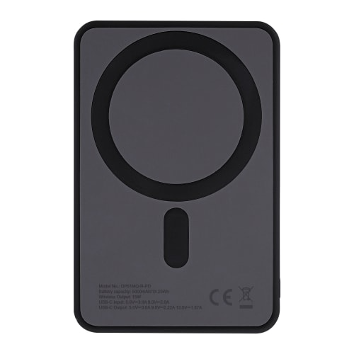 T'NB 5000 mAh MagSafe Powerbank med Stander - Svart