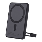 T'NB 5000 mAh MagSafe Powerbank med Stander - Svart