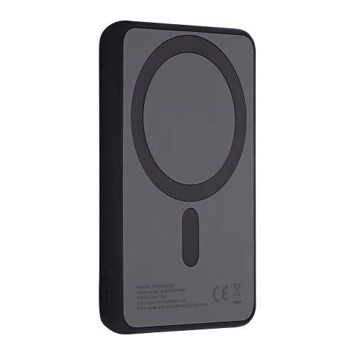 T'NB 5000 mAh MagSafe Powerbank med Stander - Svart