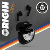 T'NB ORIGIN Trådlösa In-Ear Hörlurar med Laddfodral - Vinyl Design