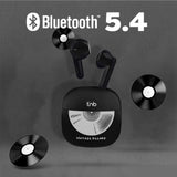 T'NB ORIGIN Trådlösa In-Ear Hörlurar med Laddfodral - Vinyl Design