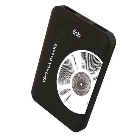 T'NB Powerbank 5 000 mAh - 20W - 2 x USB-A - 1 x USB-C - Vinyldesign