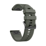 Universal Garmin 22mm Tech-Protect Smooth Strap - Army Green