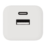 X2O 20W Väggladdare m. 1x USB-A & 1x USB-C - Vit