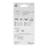X2O 25W Väggladdare m. 1x USB-C - Vit