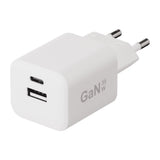 X2O 35W Väggladdare m. 1x USB-A & 1x USB-C - Vit