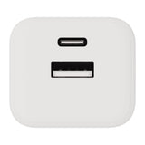 X2O 35W Väggladdare m. 1x USB-A & 1x USB-C - Vit
