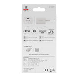 X2O 35W Väggladdare m. 1x USB-A & 1x USB-C - Vit