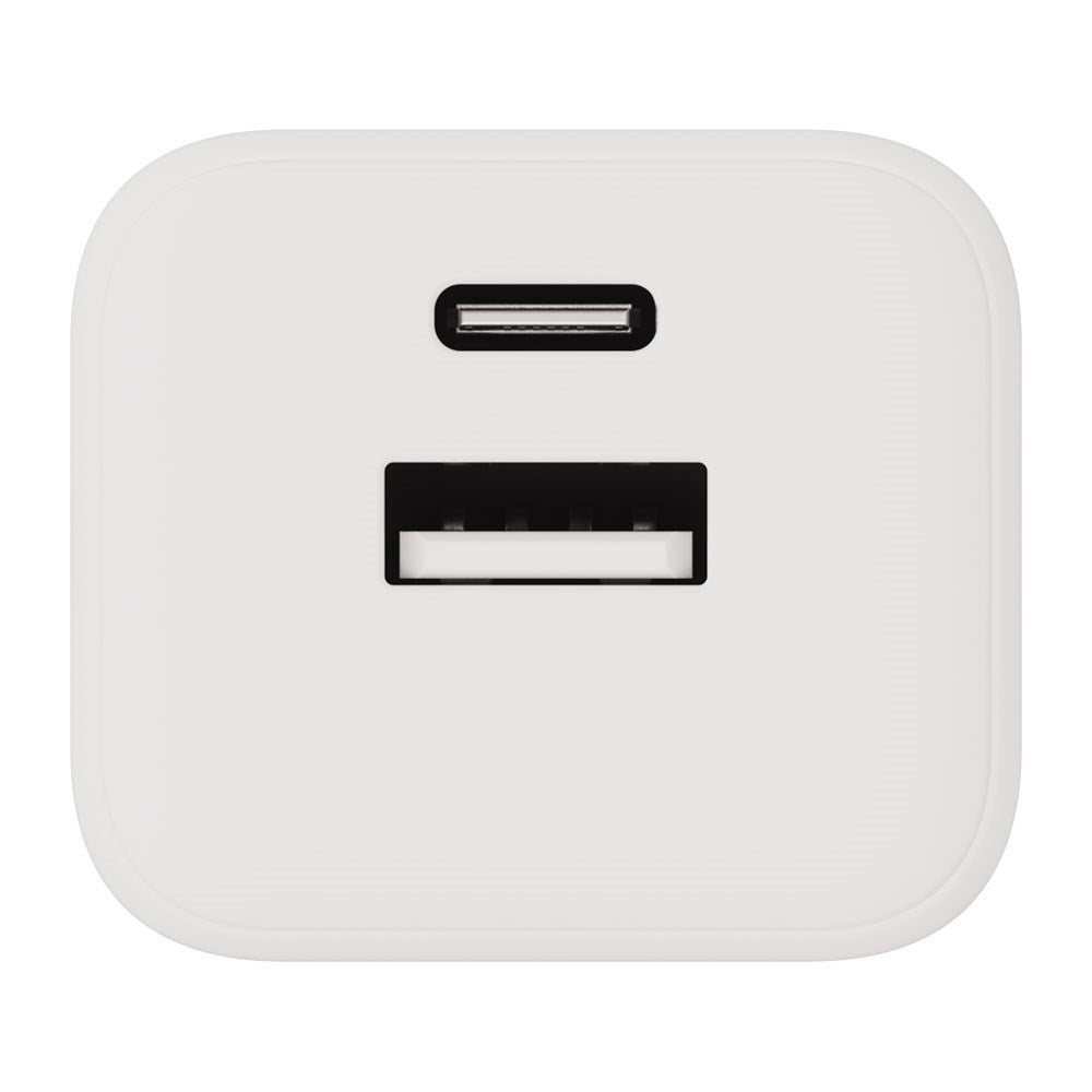 X2O 35W Väggladdare m. 1x USB-A / 1x USB-C / 1x USB-C Kabel - 1.2m - Vit