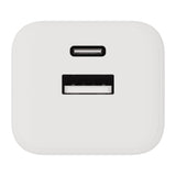 X2O 35W Väggladdare m. 1x USB-A / 1x USB-C / 1x USB-C Kabel - 1.2m - Vit