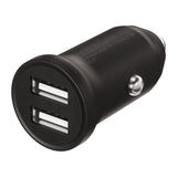 X2O 12W Dubbel Billaddare USB-A - Svart