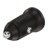 X2O 30W Dubbel Billaddare USB-A & USB-C - Svart