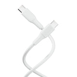X2O Superflex 60W USB-C till USB-C Kabel - 1.5m - Vit