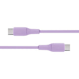 X2O Superflex 60W USB-C till USB-C Kabel - 1.5m - Lila