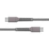 X2O Longlife 100W USB-C till USB-C Kabel - 2m - Grå