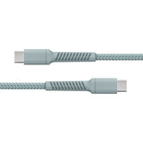 X2O Longlife 100W USB-C till USB-C Kabel - 2m - Blå