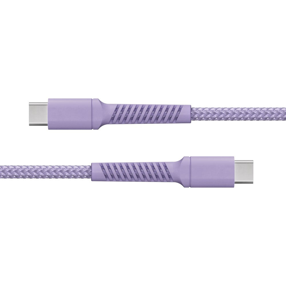 X2O Longlife 100W USB-C till USB-C Kabel - 2m - Lila
