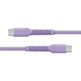 X2O Longlife 100W USB-C till USB-C Kabel - 2m - Lila