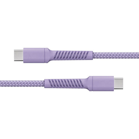 X2O Longlife 100W USB-C till USB-C Kabel - 2m - Lila