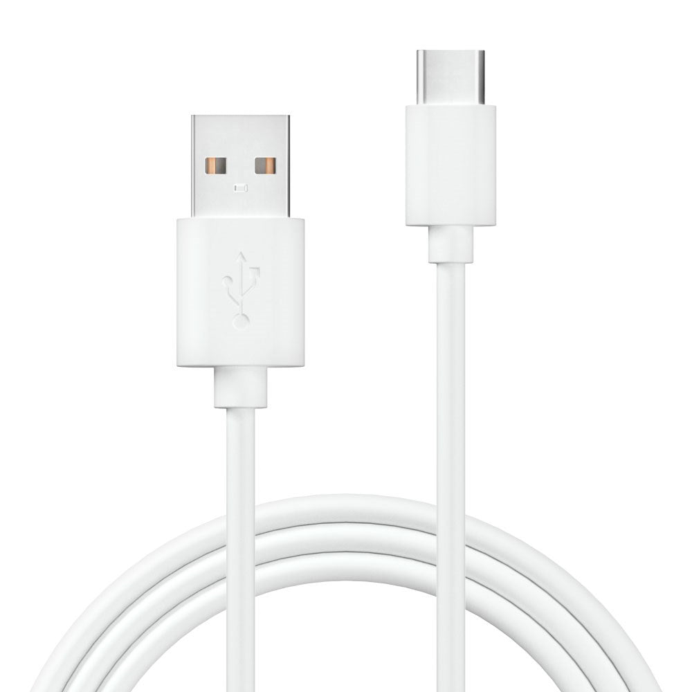 X2O Basic 60W USB-A till USB-C Kabel - 1.2m - Vit