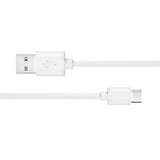 X2O Basic 60W USB-A till USB-C Kabel - 2m - Vit