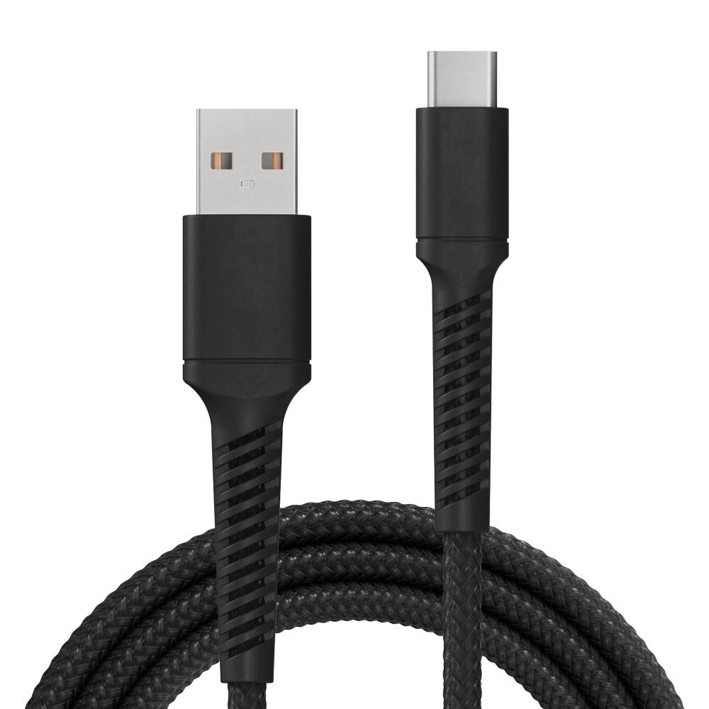 X2O Longlife 60W USB-A till USB-C Kabel - 1m - Svart
