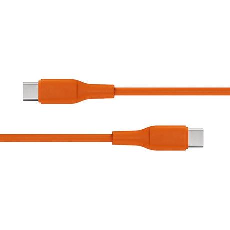 X2O Superflex 60W USB-C till USB-C Kabel - 1.5m - Orange