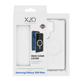Samsung Galaxy S26 Ultra X2O Mag Clear Skal - MagSafe Kompatibel - Genomskinlig
