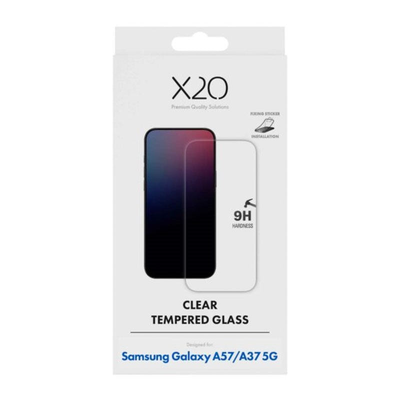 Samsung Galaxy A37 / A57 X2O 9H Härdat Skärmskyddsglas - Genomskinlig