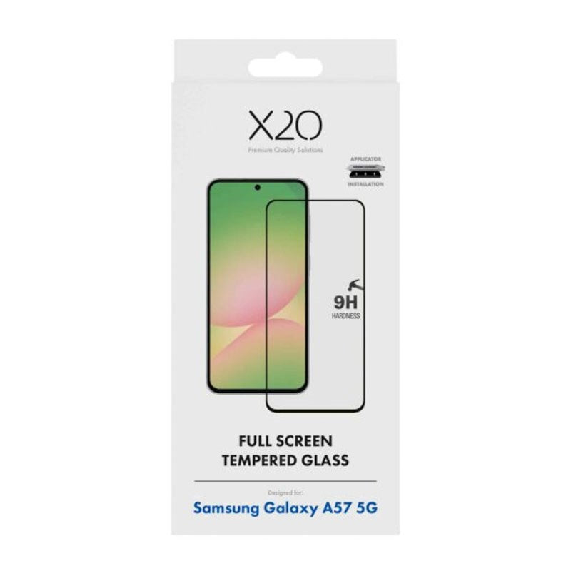 Samsung Galaxy A57 X2O 9H Full Fit Härdat Skärmskyddsglas - Genomskinlig