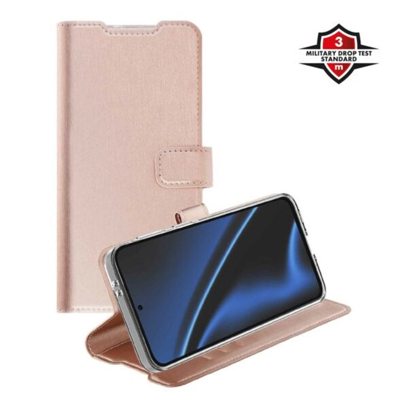 Samsung Galaxy A57 X2O Classic Wallet Fodral - Roséguld