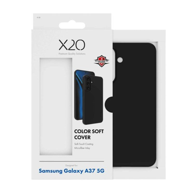Samsung Galaxy A37 X2O Color Soft Skal - Svart