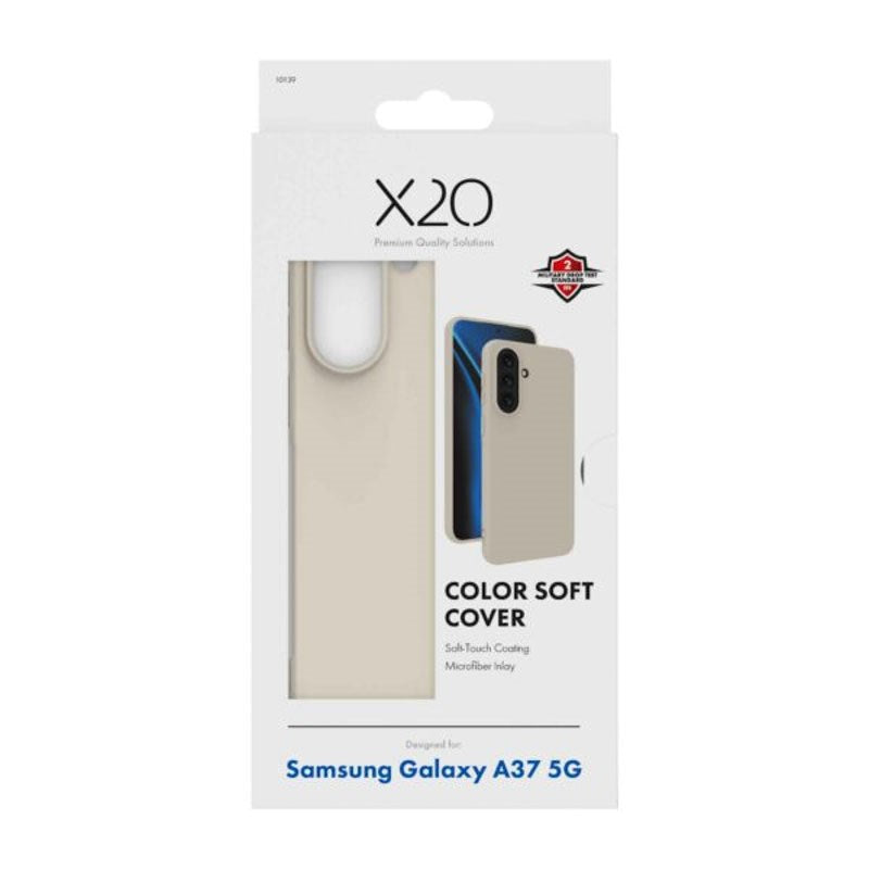 Samsung Galaxy A37 X2O Color Soft Skal - Beige