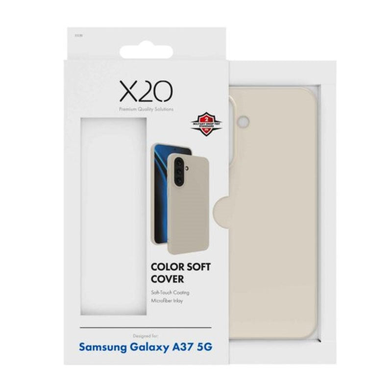 Samsung Galaxy A37 X2O Color Soft Skal - Beige