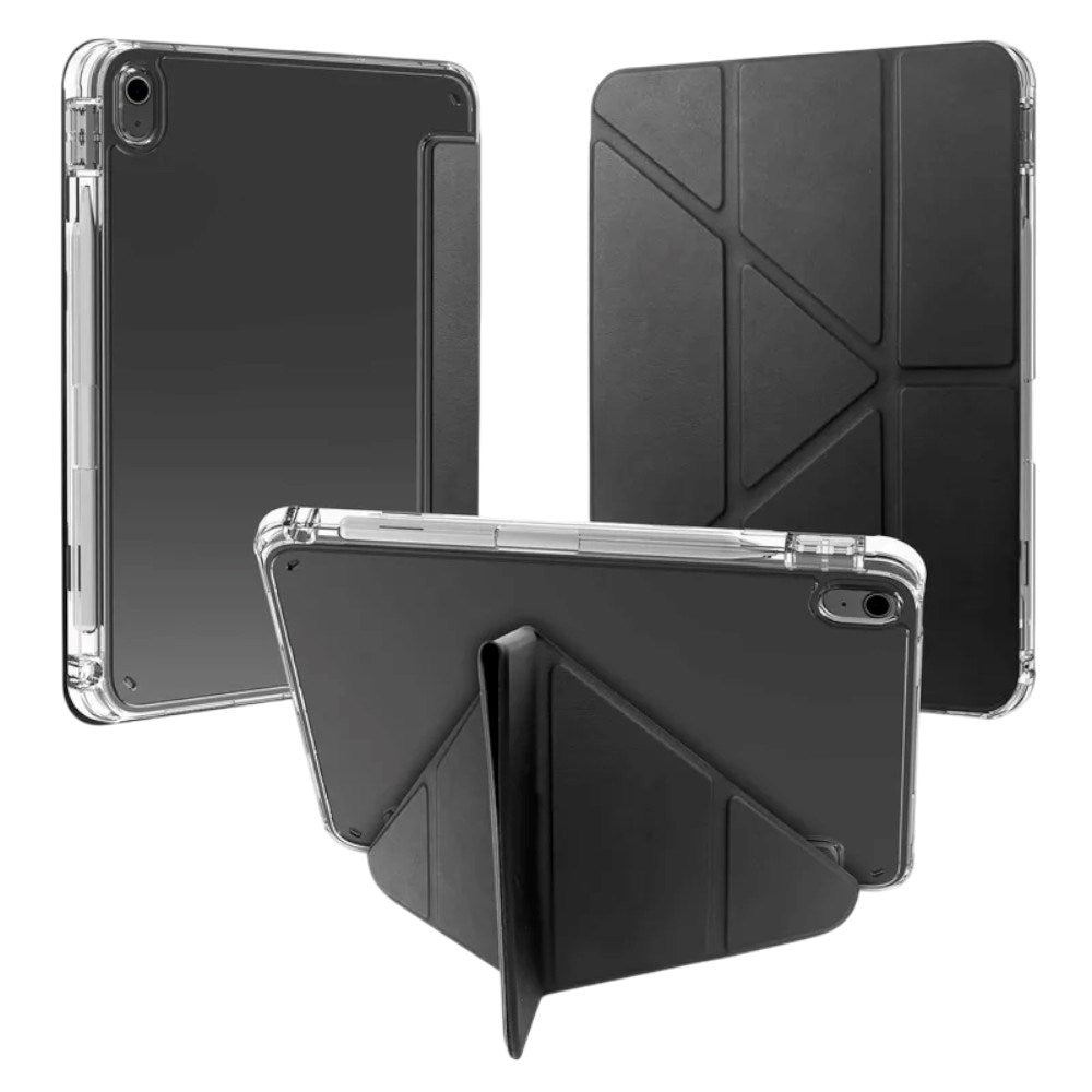 iPad 11" (2026 / 2025) / 10.9" (2024 / 2022) X2O Origami Folio Fodral - Svart