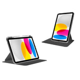 iPad 11" (2026 / 2025) / 10.9" (2024 / 2022) X2O 2-i-1 Mag Folio Fodral - Svart