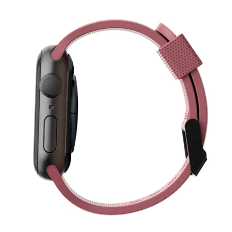 Apple Watch (42/44/SE/45/46/49mm) UAG [U] Aurora Silikonv Rem - Dusty Rose