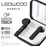 LEDWOOD Hubble True Wireless Headset In-Ear Hörlurar med Mikrofon - Svart