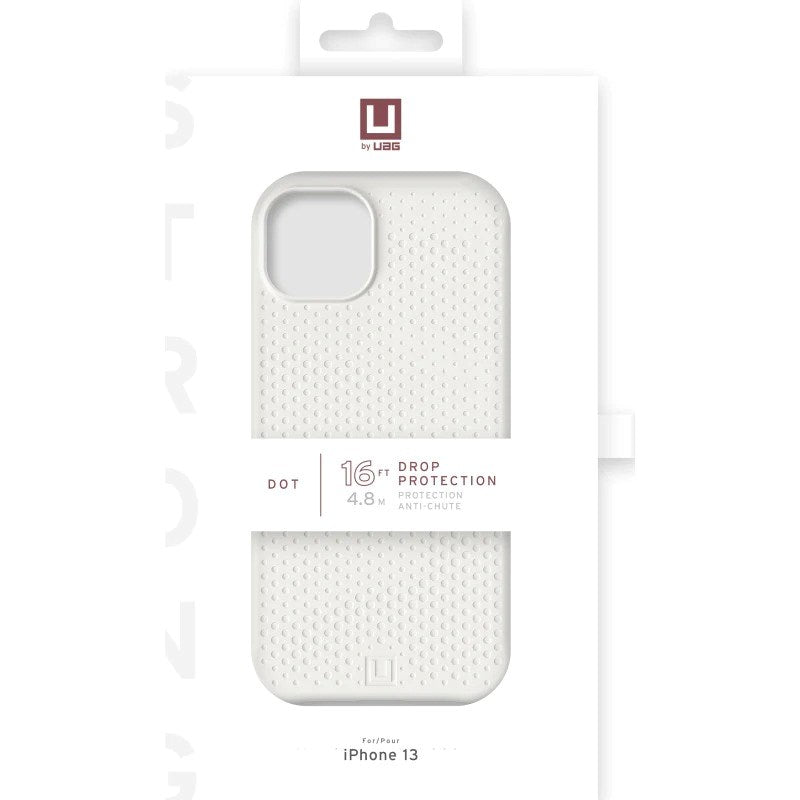 iPhone 13 UAG [U] Dot Series Tåligt Skal Silikon - Marshmallow