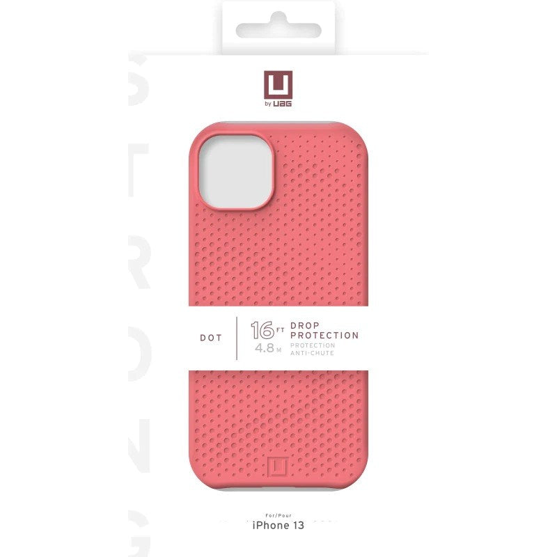 iPhone 13 UAG [U] Dot Series Tåligt Skal Silikon - Clay