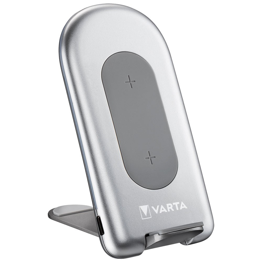 Varta Trådlös Laddare 15W - Silver / Grå