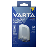 Varta Trådlös Laddare 15W - Silver / Grå